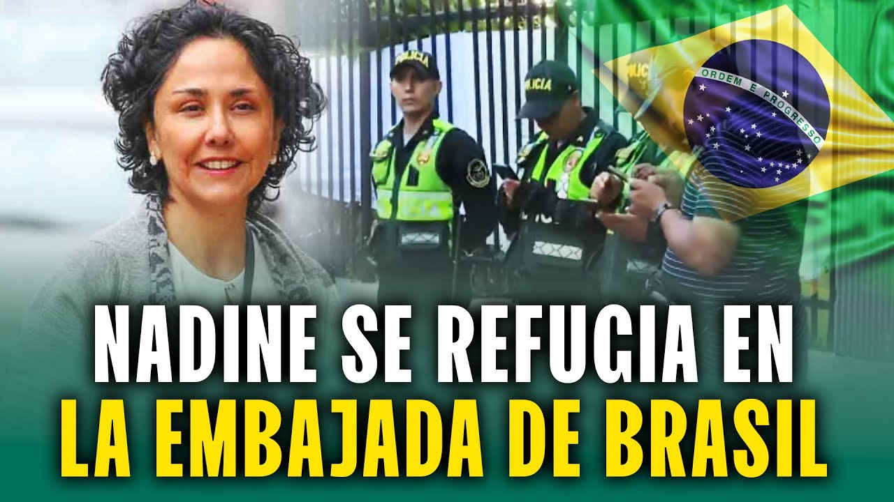 Exprimera dama Nadine Heredia ingresa a la embajada de Brasil para pedir asilo tras su condena