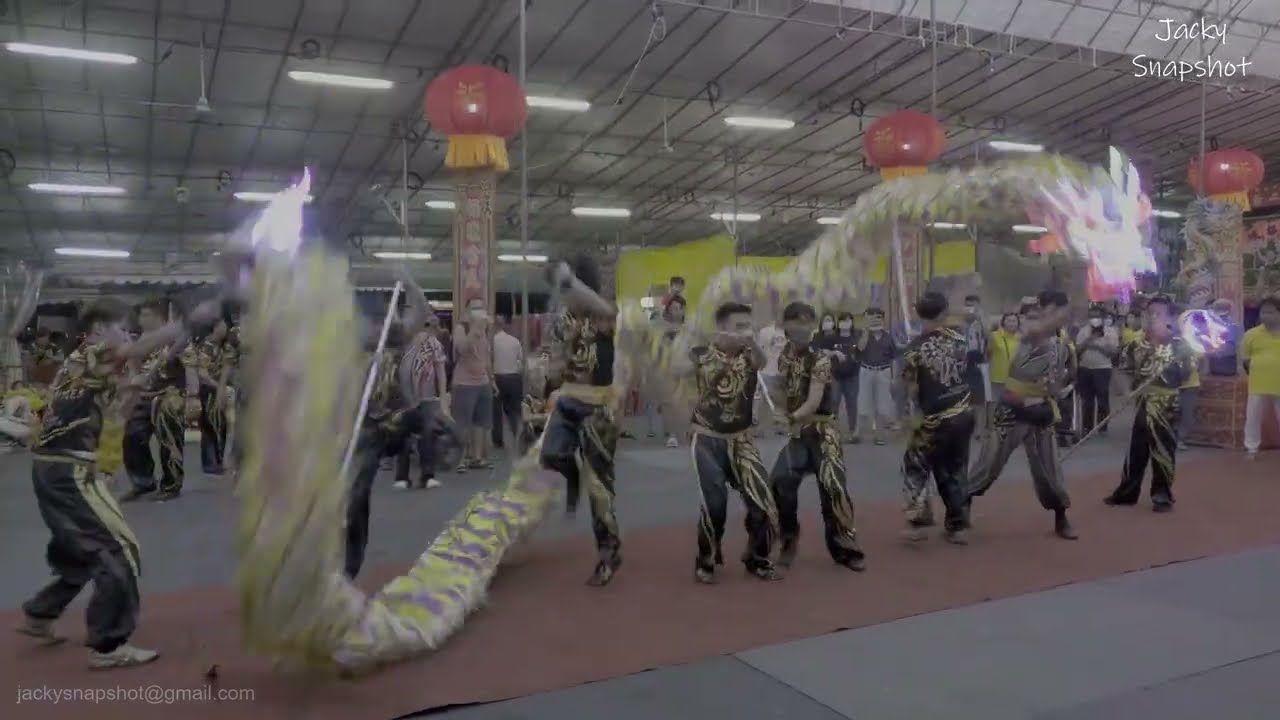 64 [4K] Dragon Dance in Geylang # Explore Singapore
