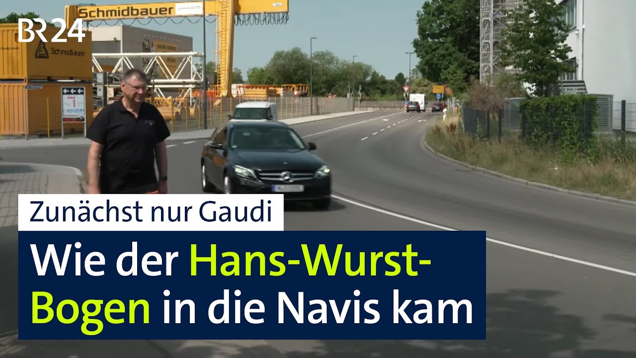 Hans-Wurst-Bogen in Gräfelfing – Kartendienste übernehmen den Spaßnamen | Abendschau | BR24