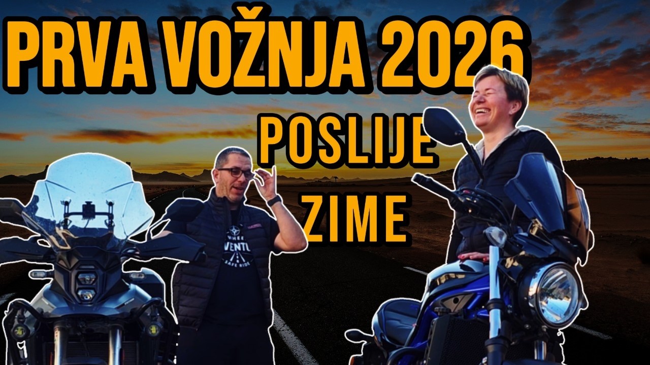 PRVA VOŽNJA 2026 🚀 Nakon 3 MJESECA PAUZE – što PROVJERITI prije izlaska na cestu?