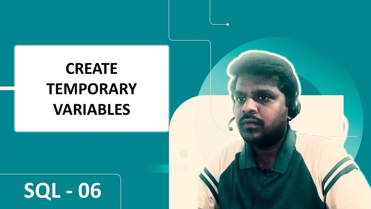 SQL | MSSQL | How to Create Temporary Variables