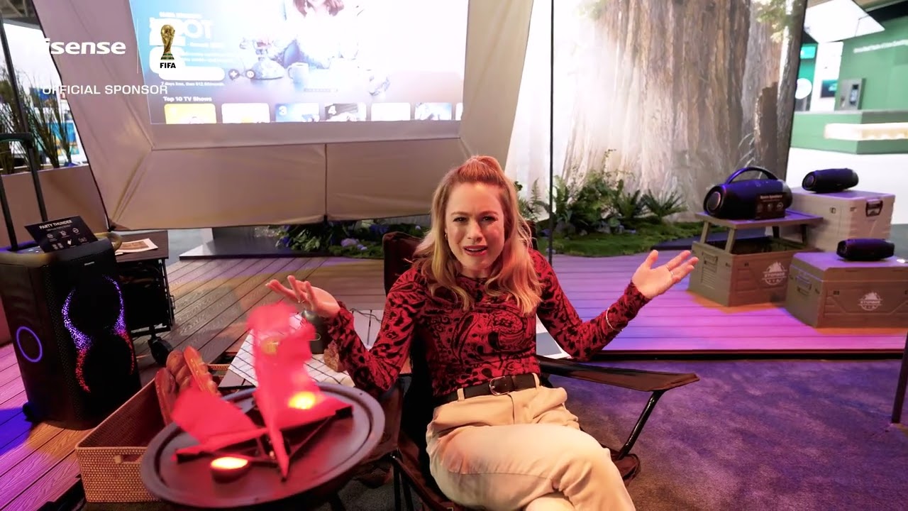 Thank you for joining us at CES! 💡 #HisenseInnovation #CES2026
