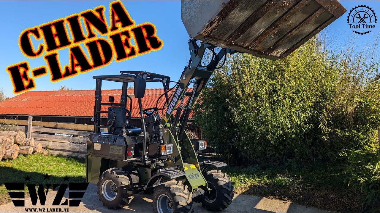 Elektro Hoflader aus China, WZ-8070E oder doch lieber Diesel? Vor und Nachteile wir finden es heraus