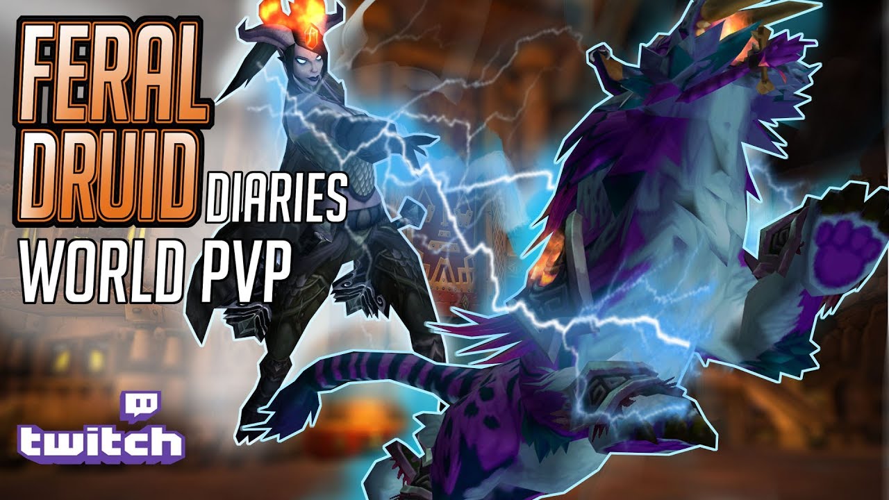 Annihilated by an ENHANCE SHAMAN | 478  ilvl Feral Druid | 8.3 World PVP