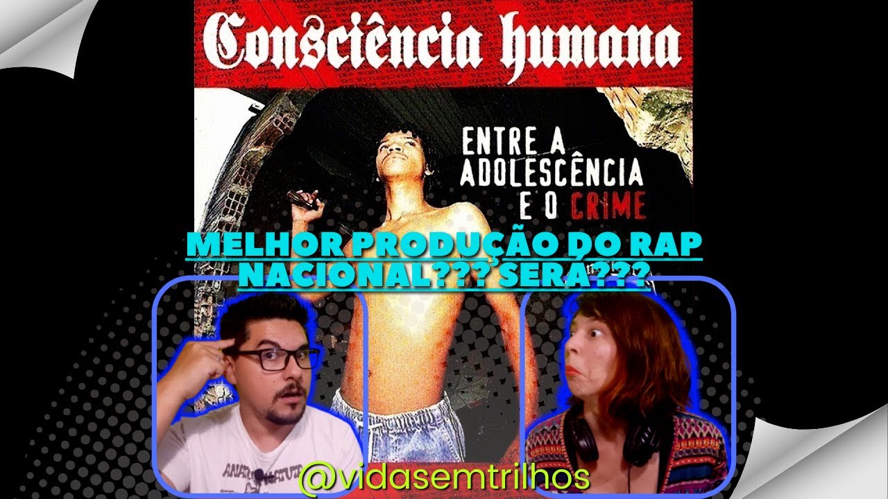 Roqueiros Reagindo a RAP - Consciencia Humana | Lei da Periferia [Primeira Reação Vida Sem Trilhos]