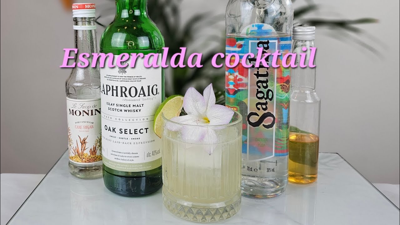 Esmeralda cocktail recipe #esmeralda #cocktail #recipe #fyp #drink #summerdrink #easycocktail #uk