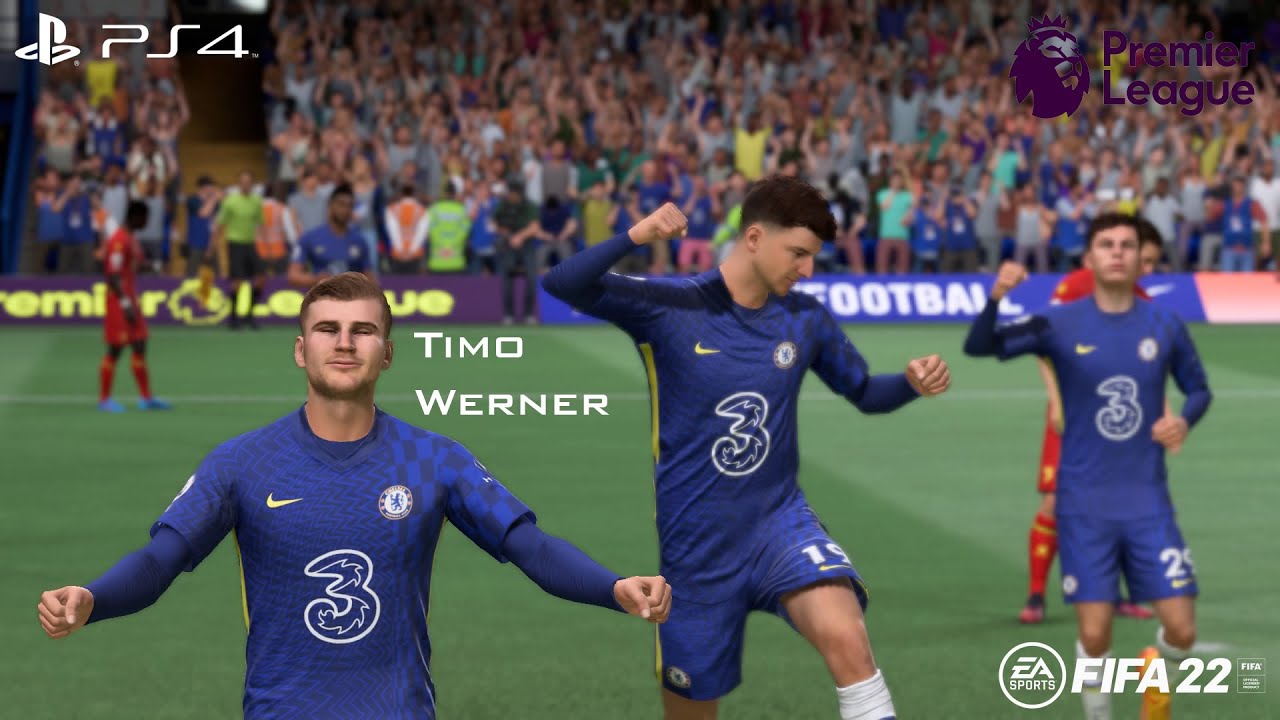 FIFA 22 - Chelsea vs Watford Premier League 2022 Full Match Gameplay PS4