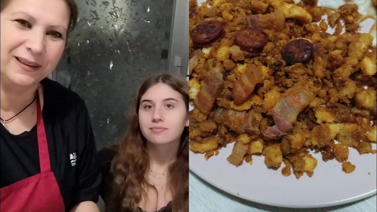 Migas extremeñas. Hoy de esta forma. 