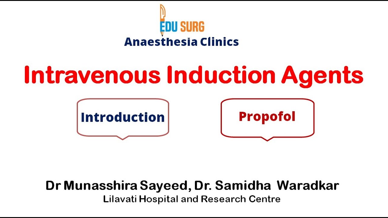 Propofol - Intravenous anesthetic agents 1 - Propofol infusion syndrome - How does propofol work?