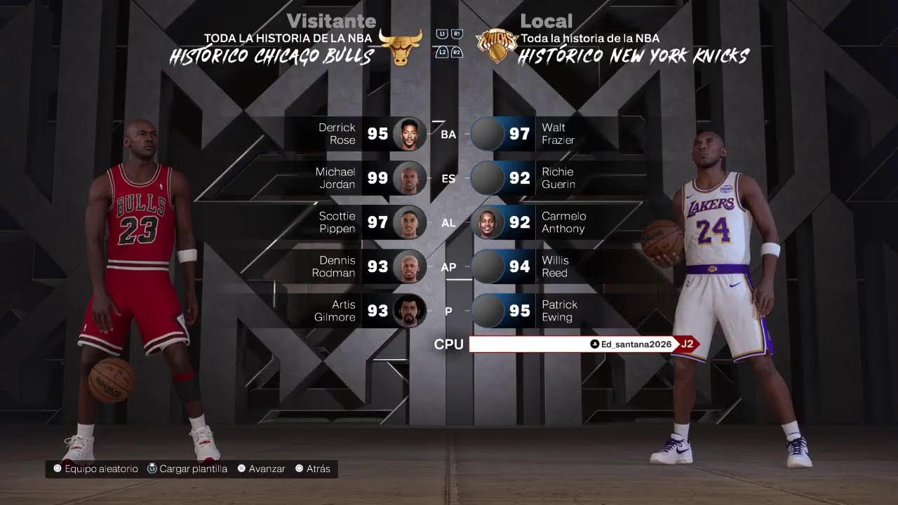 NBA 2k26 GamePlay Maquinas Arroyo, Omar, Diva () vs () $1000