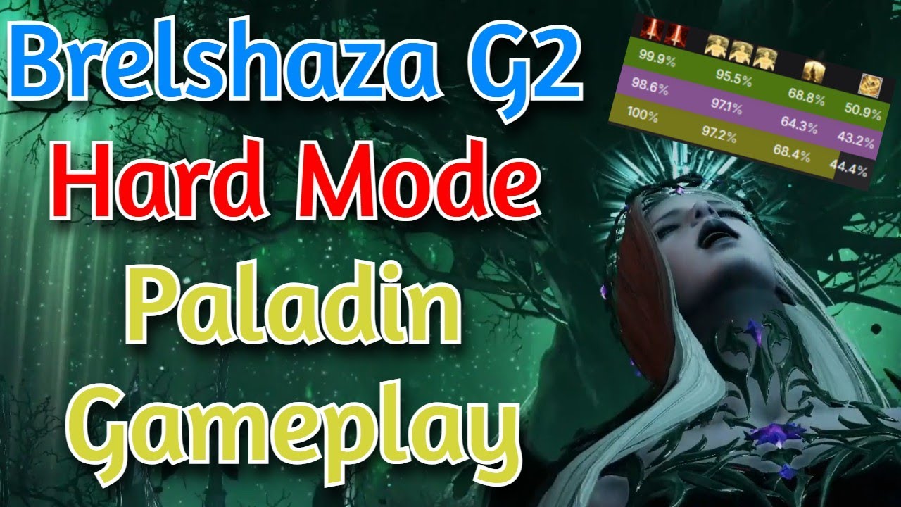 Lost Ark / G2 Brelshaza Hard Paladin Gameplay / 100/97/68/51 Uptime