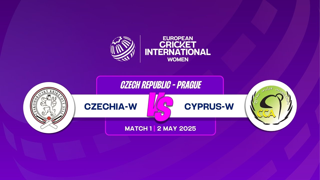 Match 1 - CZE-W vs CYP-W | Highlights | ECN Czechia-Cyprus T20IW, 2025 | 2 May 2025 | ECN25.017