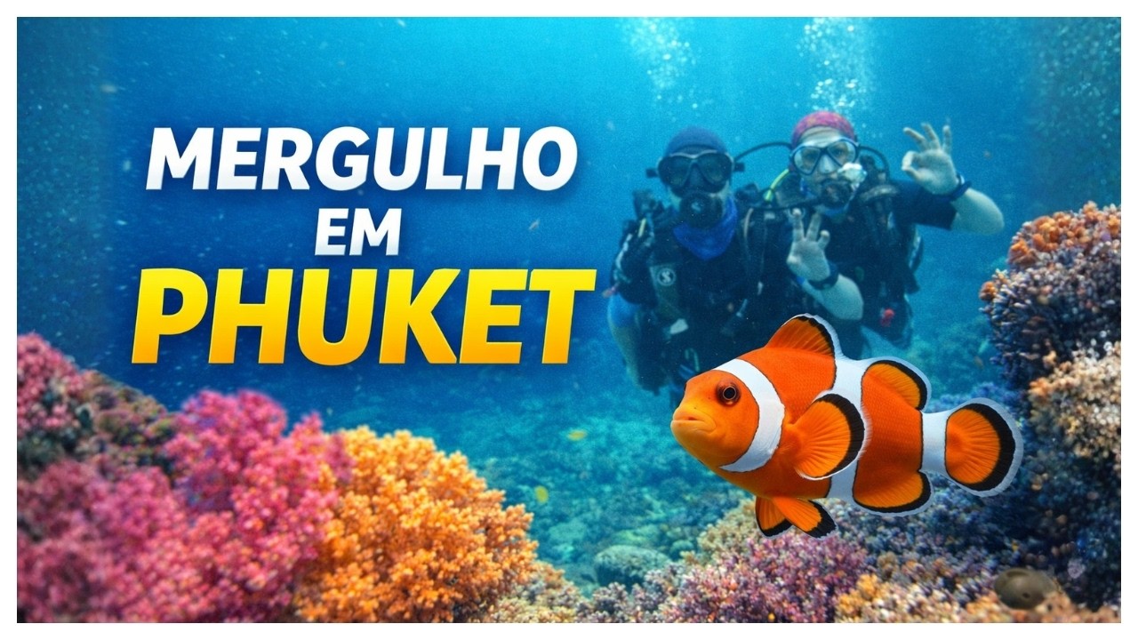 ESPETACULAR: MERGULHO em PHUKET na Tailândia Revelado em PRIMEIRA PESSOA! ASSISTA AGORA