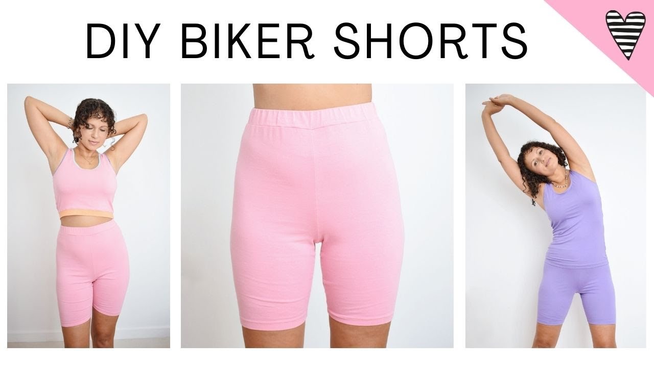 How to sew BIKER SHORTS / DIY MODE patterns