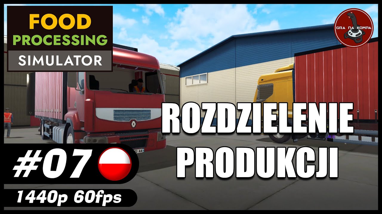 Rozdzielenie produkcji || #7 || Food Processing Simulator gameplay PL