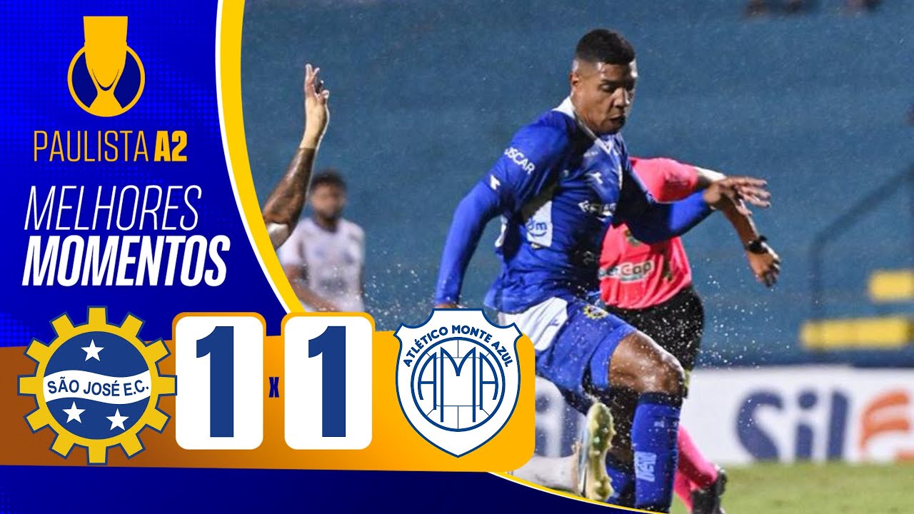 São José 1x1 Monte Azul | 5º rodada - Paulista A2 | Melhores Momentos