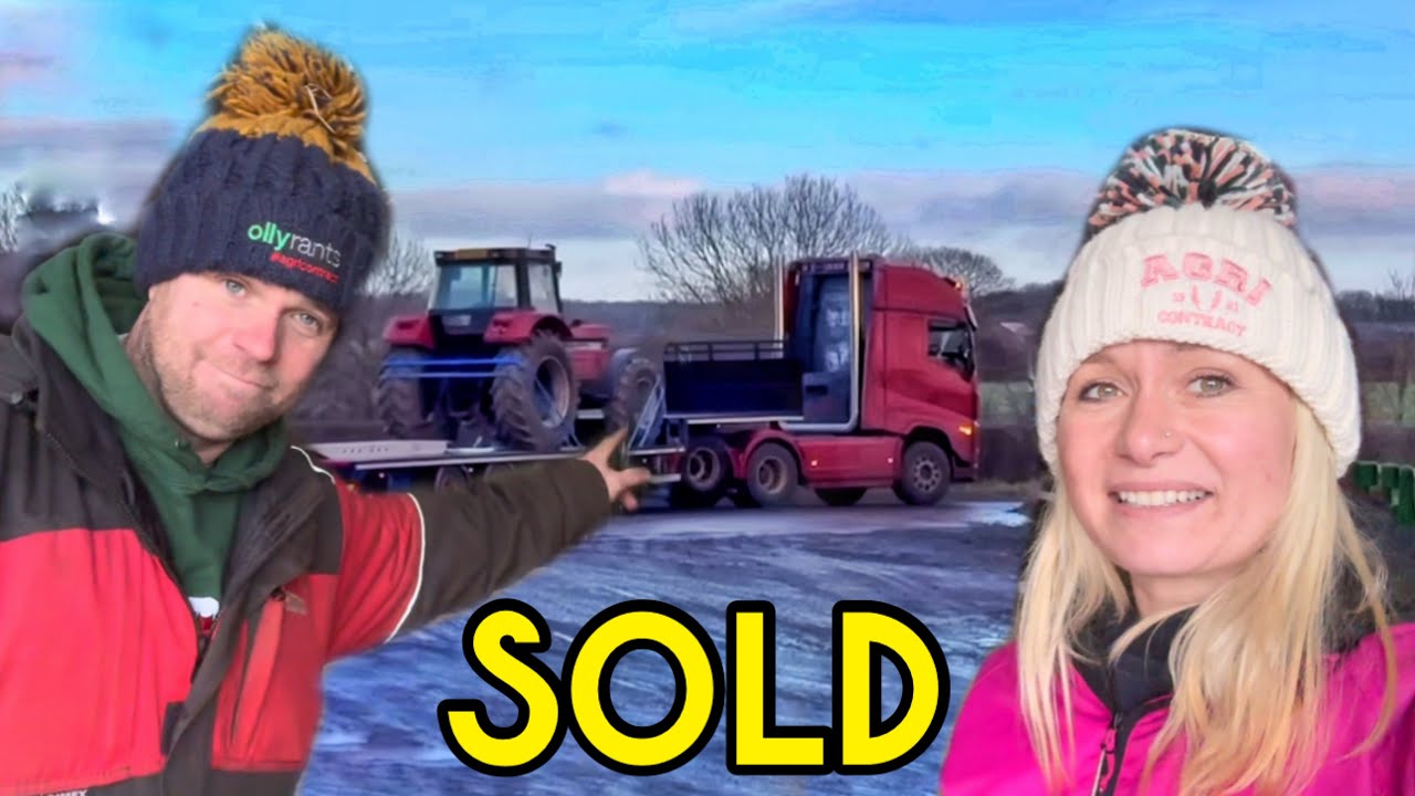 I TAKE OLLY BLOGS’ TRACTOR ON A SCENIC ROUTE TO DEVON❄️ TROUBLE IN THE SNOW