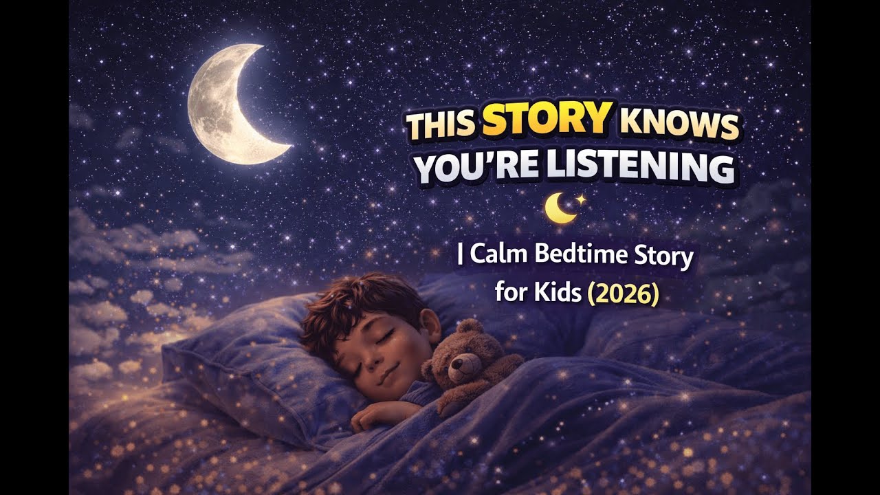 This Story Knows You’re Listening 🌙 | Calm Bedtime Story for Kids(2026)