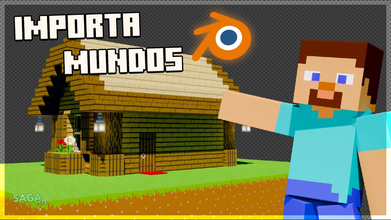 Importa Mundos de Minecraft a Blender (Bedrock y Java) 🌍