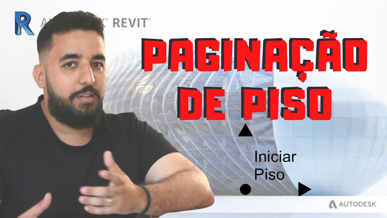 Paginação de Piso no REVIT