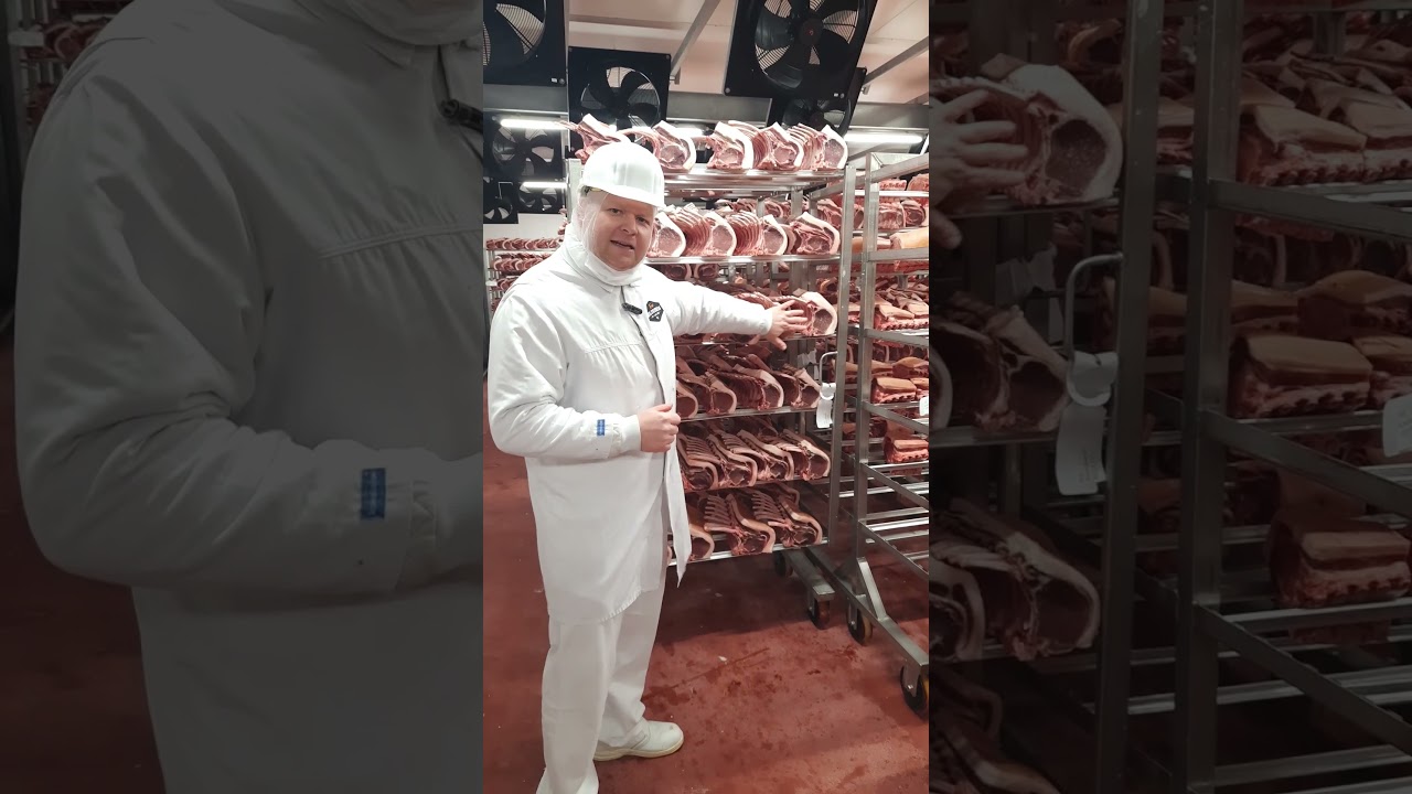 Einblick in die Reifung von Schweinefleisch