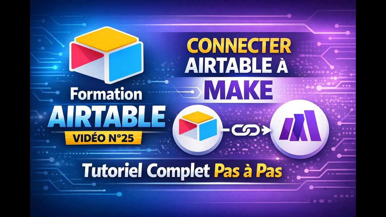 Airtable Training (Video #25) - Connecting Airtable to Make: Complete Step-by-Step Tutorial