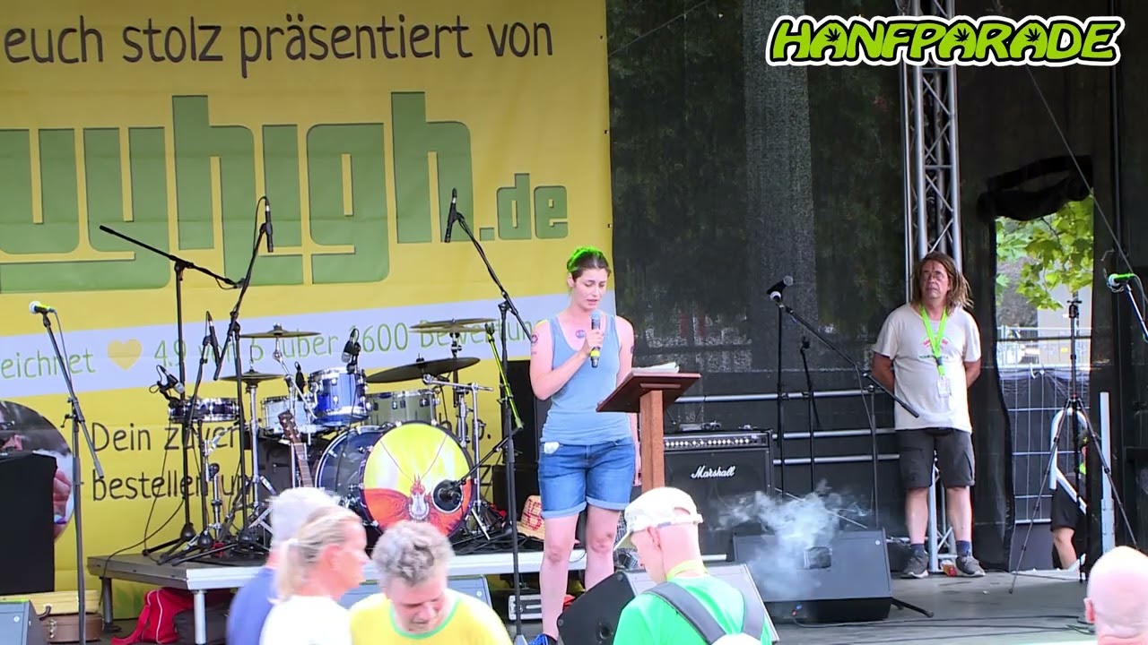 Maria Krause - Partei der Humanisten - Hanfparade 2022