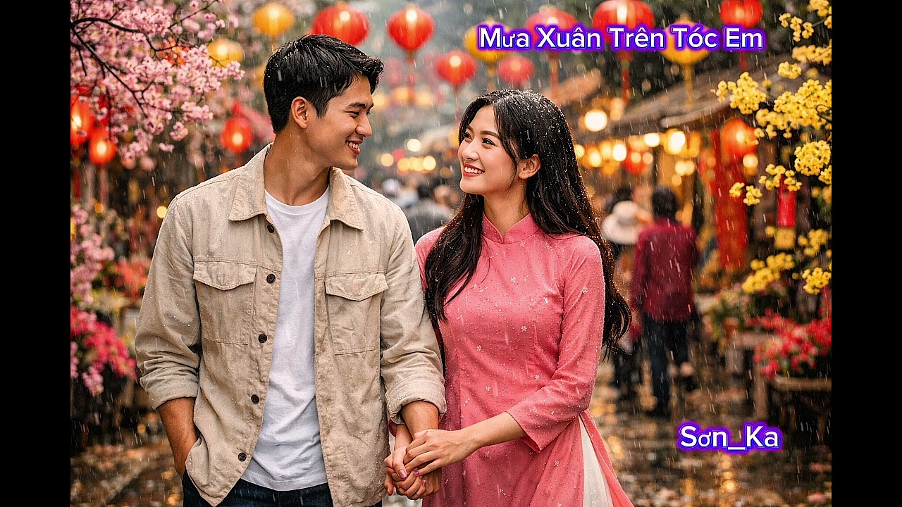 Mưa Xuân Trên Tóc Em #sơn_ka #nhachay 