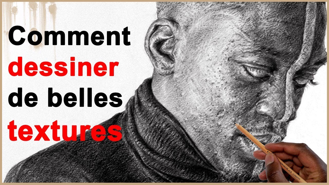 Comment dessiner des textures hyper realiste sur un  visage ?