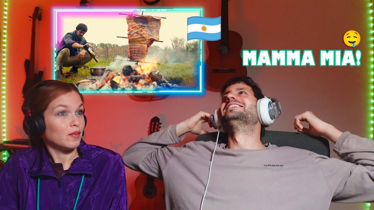 ESPAÑOL BABEA CON ASADO ARGENTINO 🇦🇷🤤 LOCOS X EL ASADO (REACCIÓN)