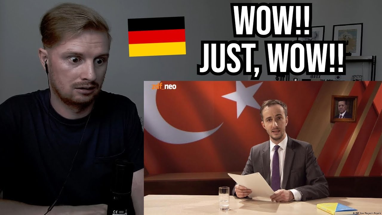 Reaction To Jan Böhmermann - das Erdogan Gedicht | German Satire