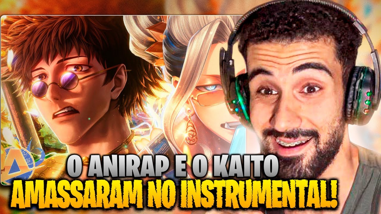JORGE REACT ♪ Buda e Wukong (Shuumatsu no Valkyrie) | Iluminação | AniRap e ‪@KaitoOFC