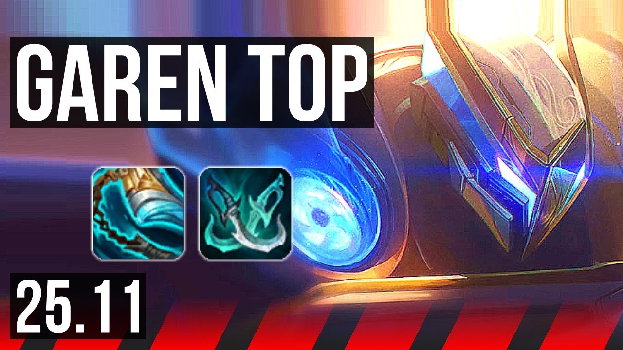 GAREN vs DARIUS (TOP) | 4/0/5 | KR Master | 25.11