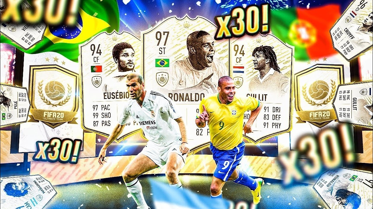 What do you get from 30 Guaranteed Icon Moments Packs?
