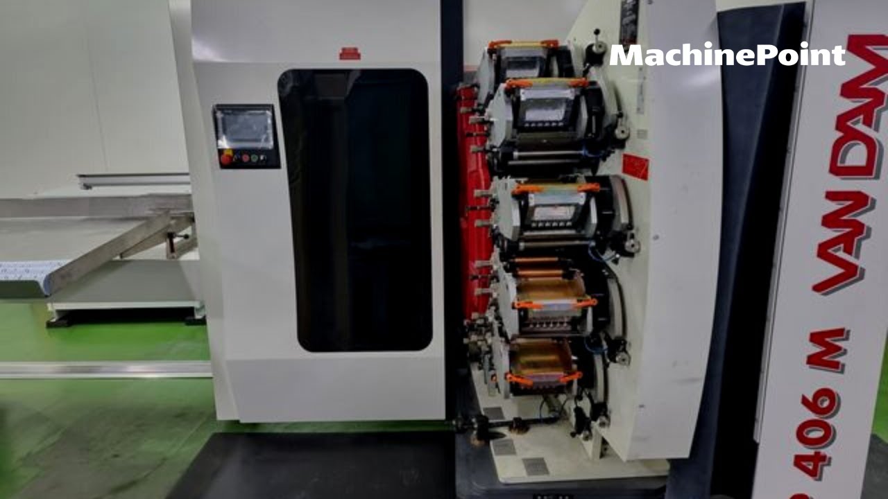 VAN DAM CP 406 M Cup printing machines | VAN DAM Machines