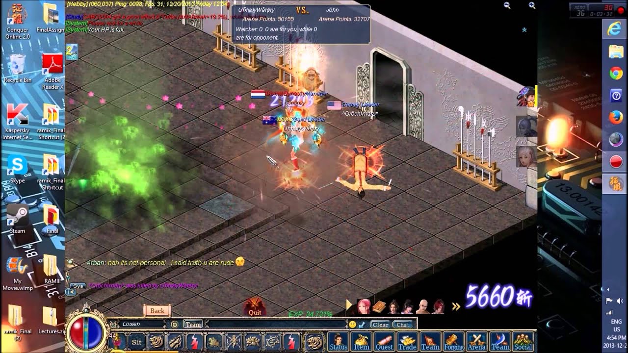 Conquer Online 2013- Recap 1