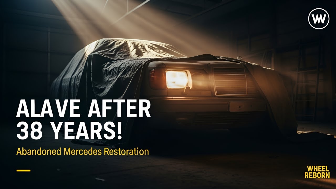FULL RESTORATION: Abandoned 1985 Mercedes W126 Time-Lapse (From Dust to Diamond)