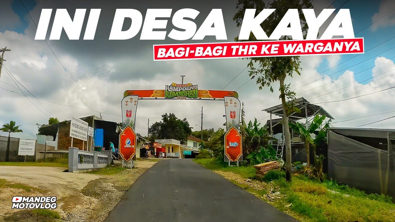 DESA KAYA BAGI-BAGI THR! Desa Berjo Kecamatan Ngargoyoso Karanganyar
