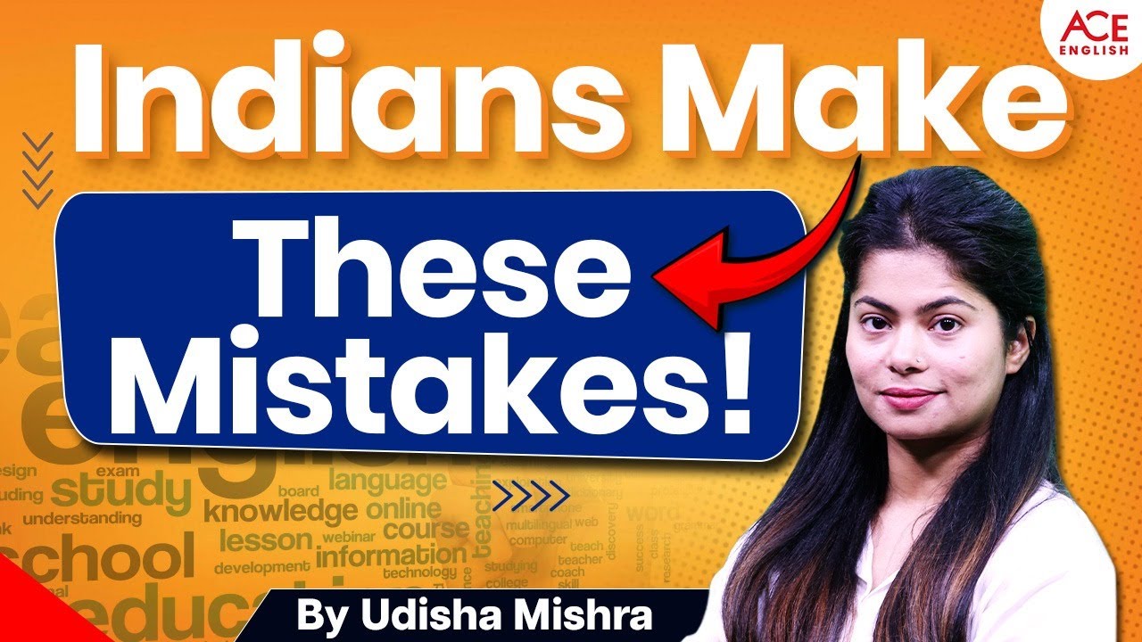 English Mistakes Indians Should Avoid for Better Communication | By Udisha Ma'am