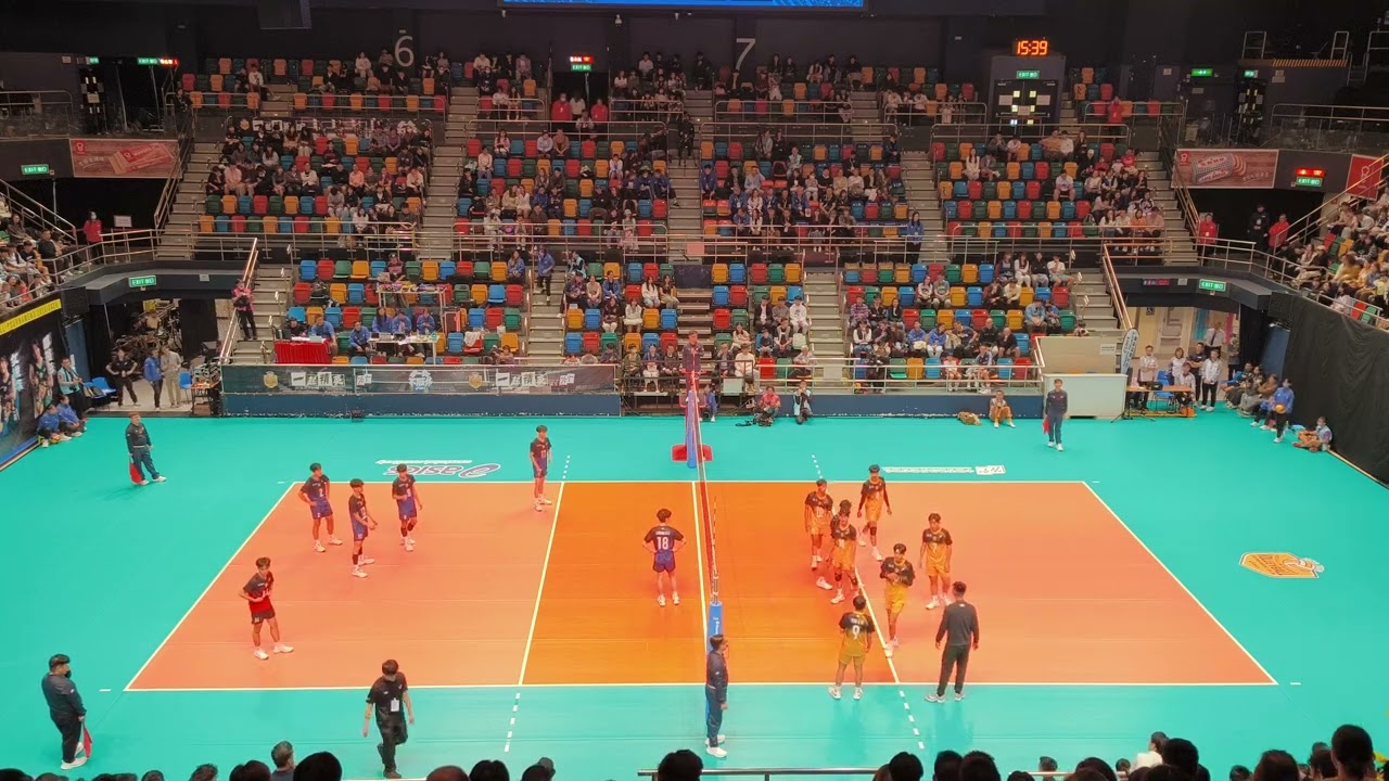 2025-26 精英賽決賽 拔萃（藍）vs 長天（黃）set 1