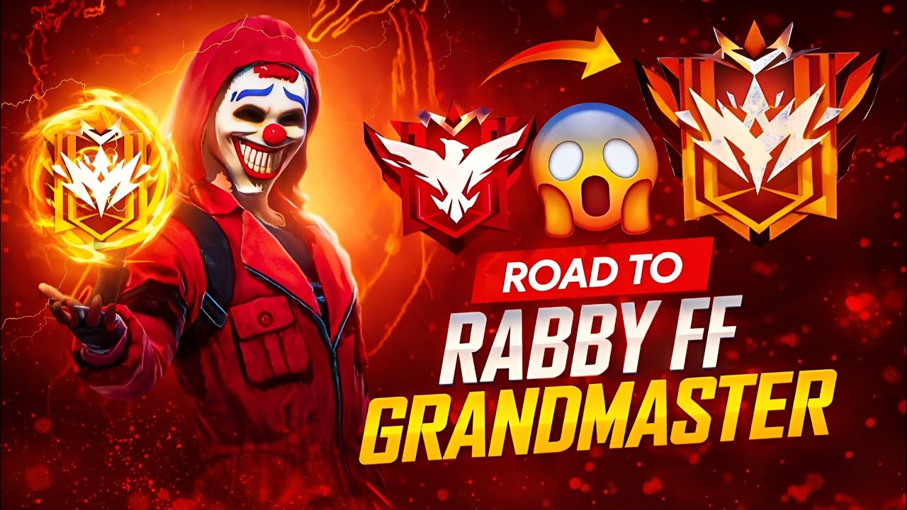 🎯Road to Grandmaster Top | Free Fire Rank Push Live With Rabby FF ! #shortsfeed  #ff #shortsff