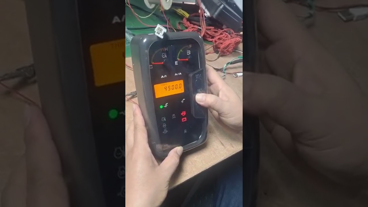 How to change the display language 4488901 4646113 4450853 MONITOR FITS HITACHI ZX200 ZX210 ZX240