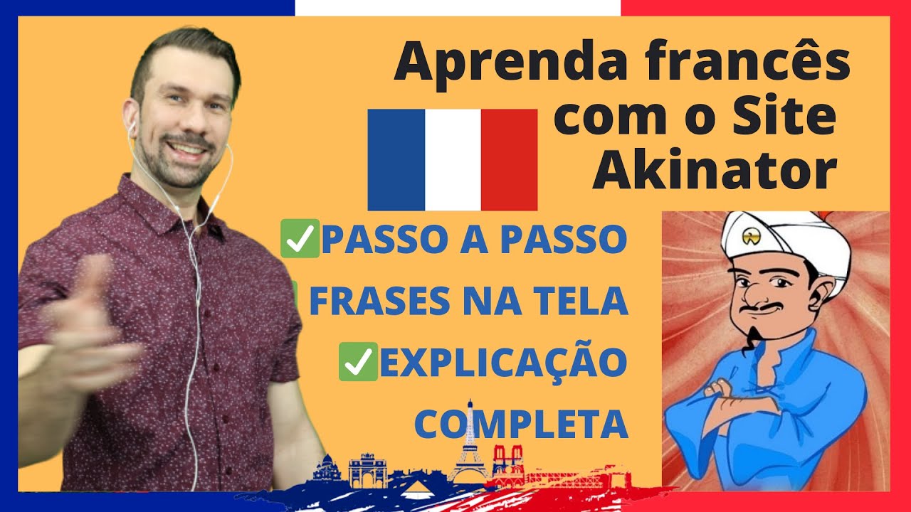 Aprenda e pratique FRANCÊS usando um site - Akinator