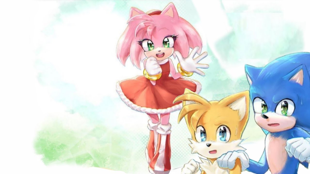 Amy Rose Conoce a Sonic (Movie) | Sonamy | Comic-Dub | Legacy of CHAOS