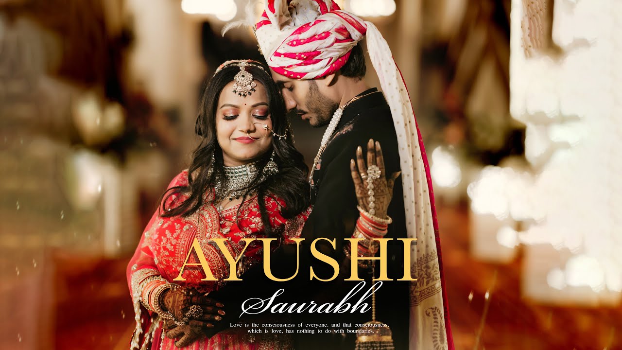 WEDDING FILM 2025 | 4K | AYUSHI & SAURABH | KOTA | GAUTAM STUDIO
