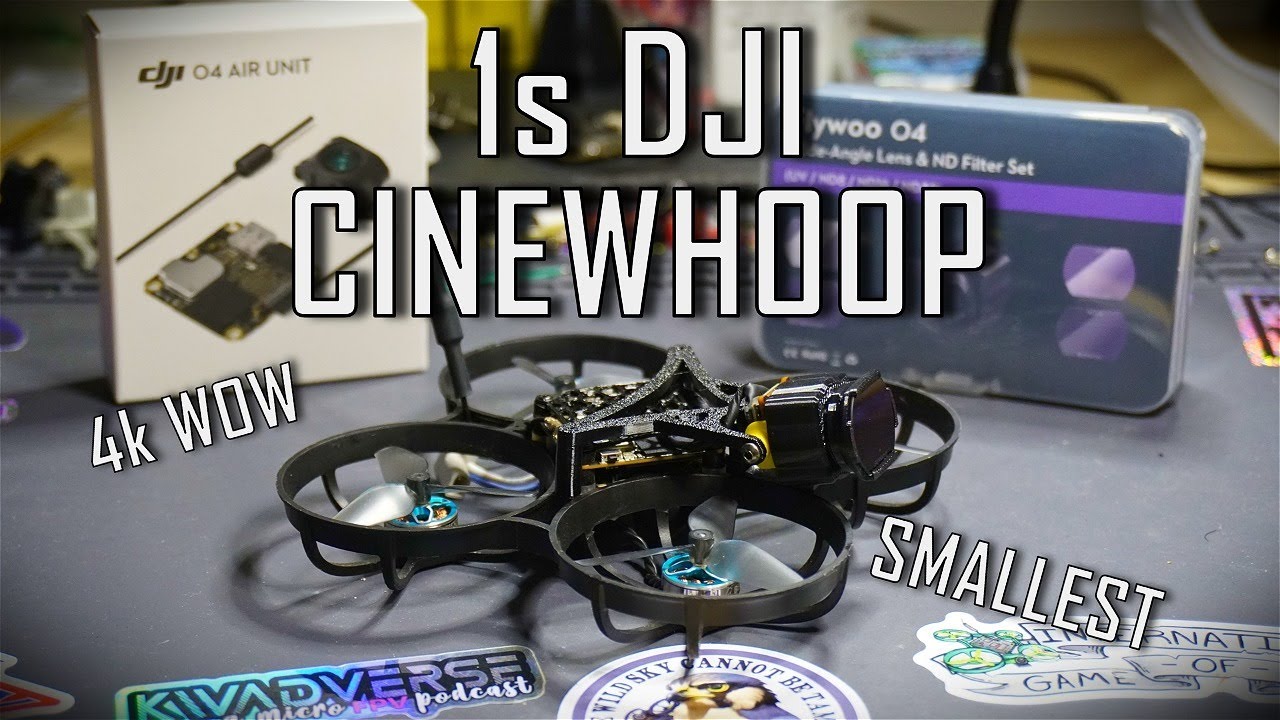 AMAZING 1s DJI 04 CINEWHOOP with Upgraded FOV - Meteor 75 Pro Easy Conversion