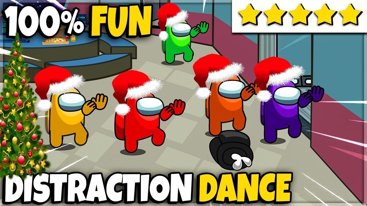 Among Us Distraction Dance Animation ★★★★★ Christmas Song Video, Henry Stickmin Meme Song Among 2021