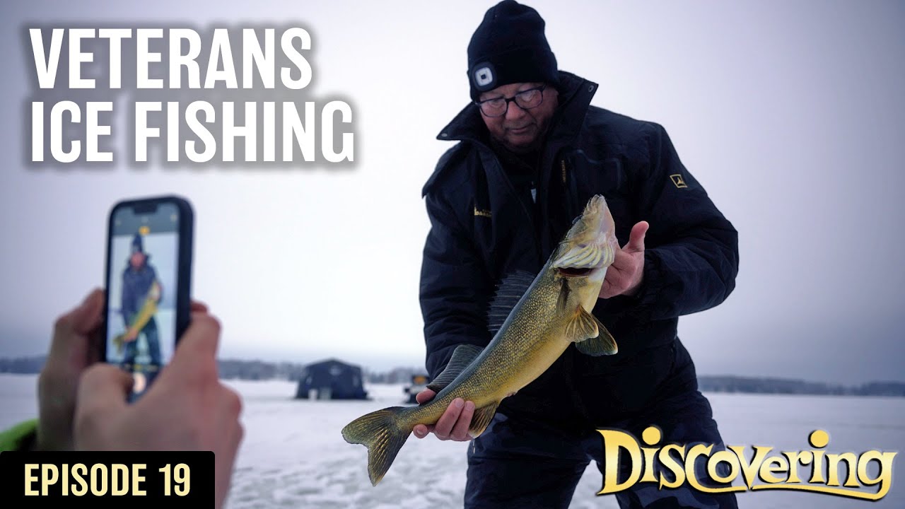 DISCOVERING | Veterans Ice Fishing Trip with Yooper Outdoors