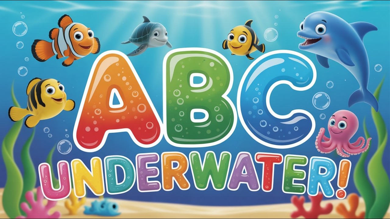 Alphabet Aquarium Adventure 🐠 | ABC Song for Kids with Sea Animals & Phonics