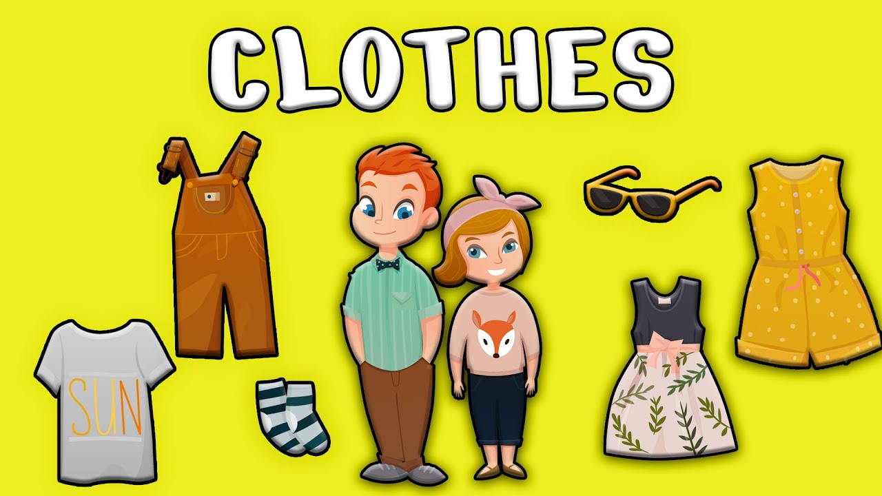 Clothes Vocabulary | İngilizce Kıyafetler | İngilizce Öğreniyorum